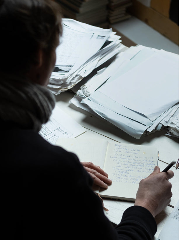 Pen, Hand, Paper