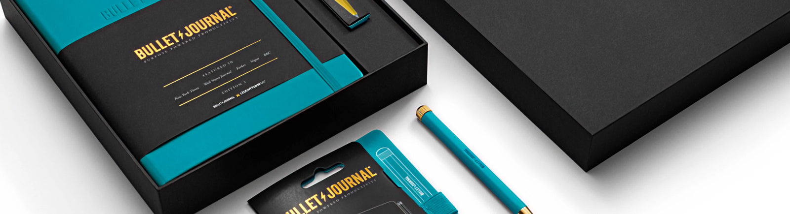 Bullet Journal in Turquoise25