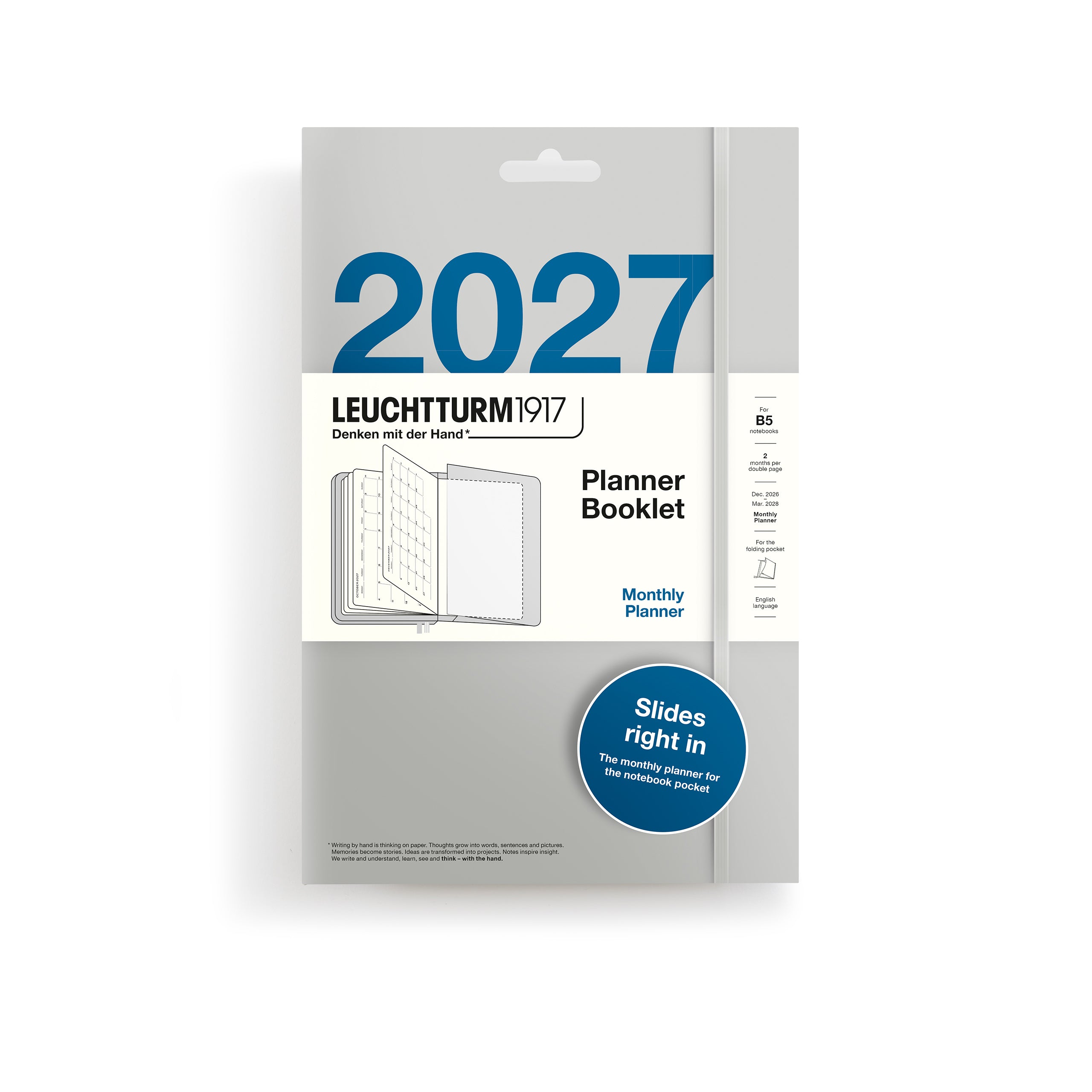 Planner Booklet, Monthly Planner 2027
