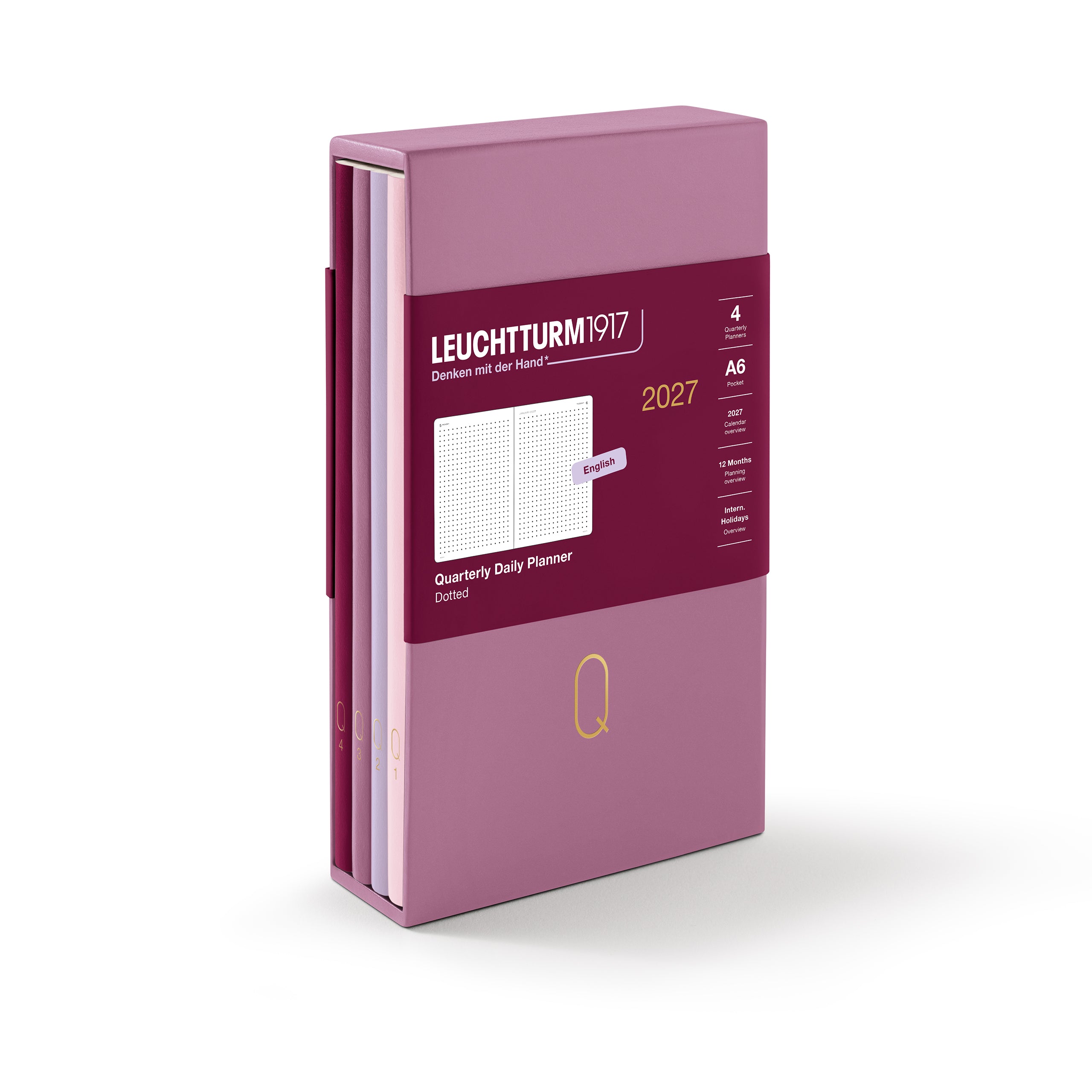 Quarterly Daily Planner 2027