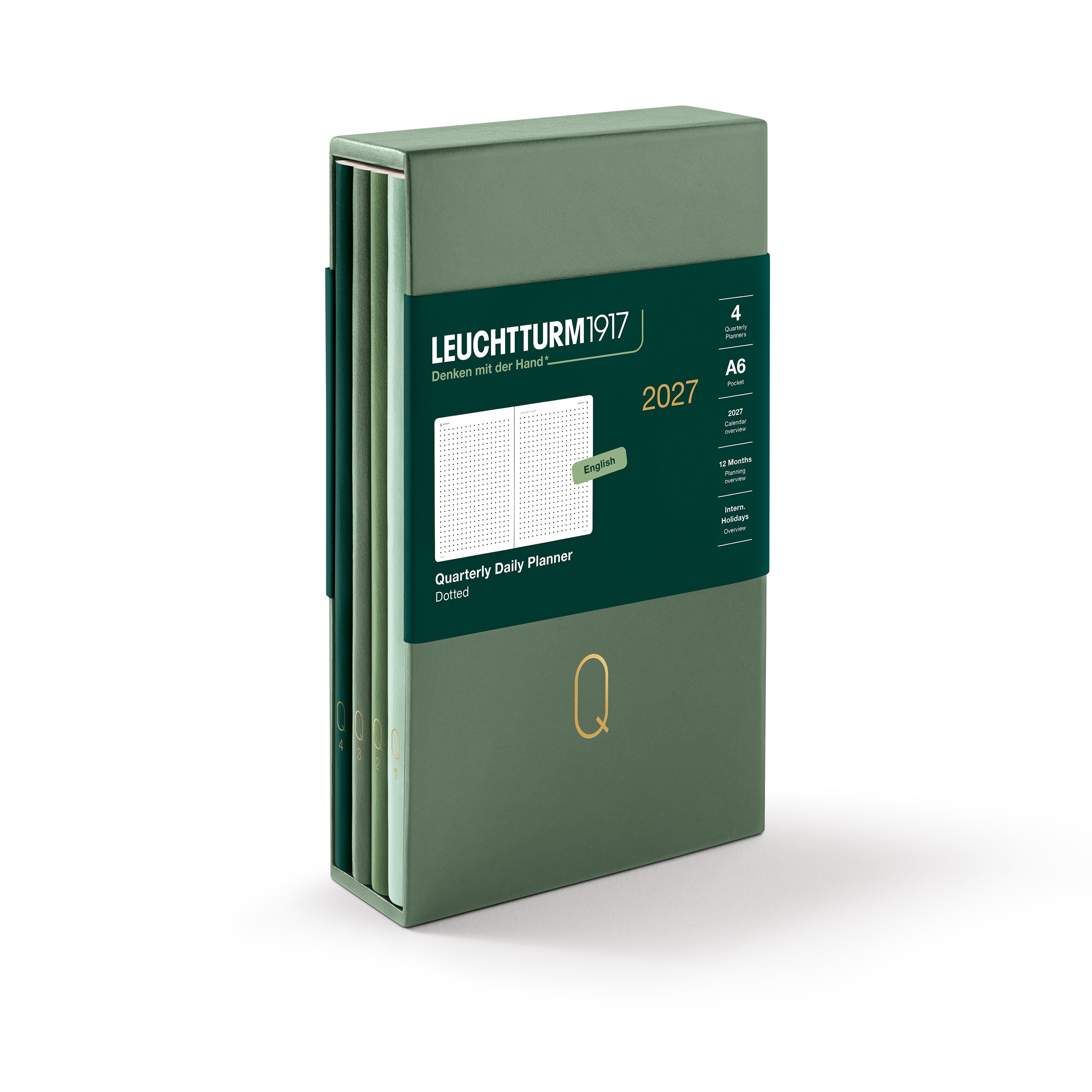 Quarterly Daily Planner 2027