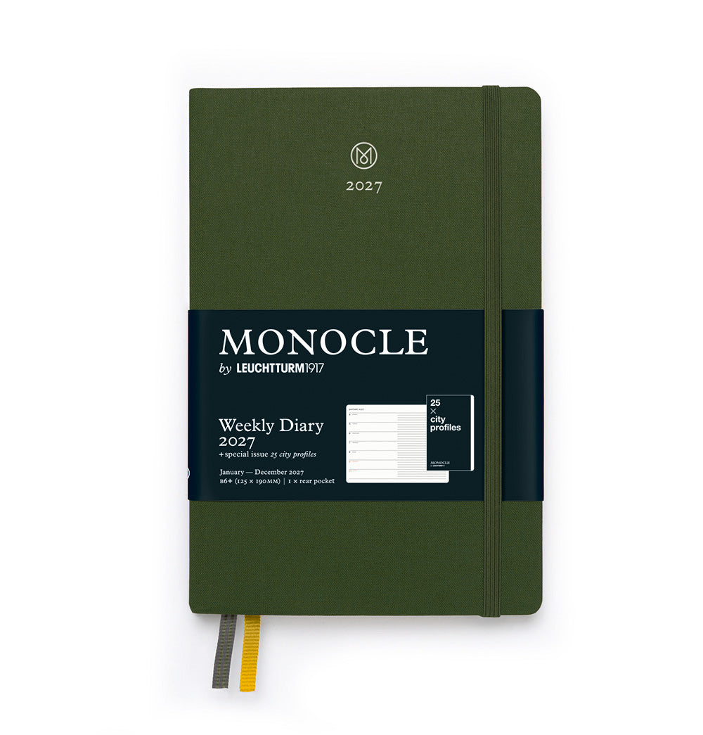 Weekly Diary 2027 Monocle by LEUCHTTURM1917