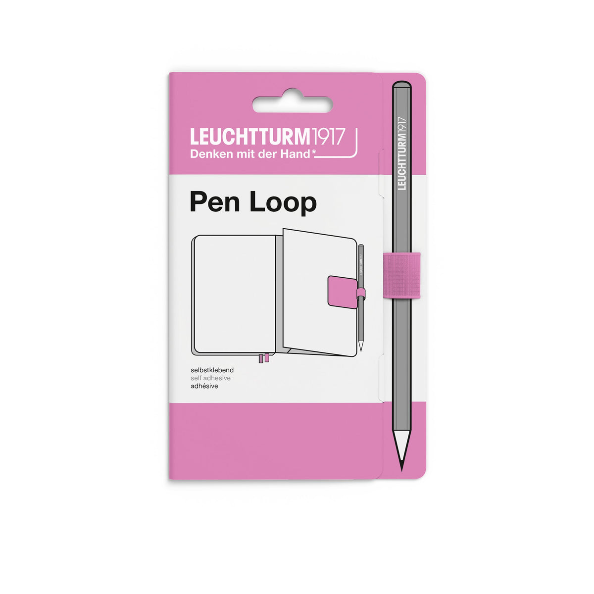 Leuchtturm1917 Bubblegum pen loop on a white background