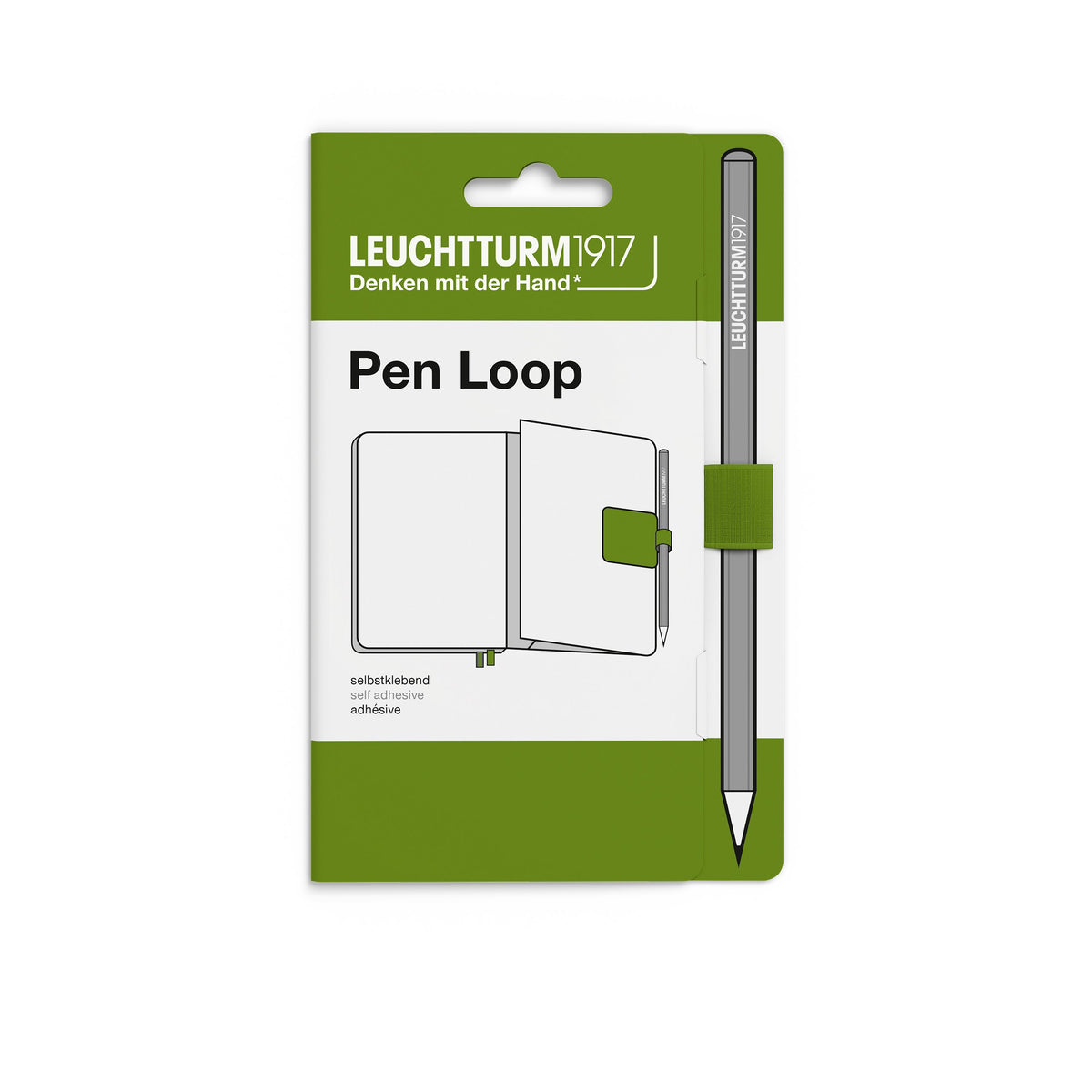 Leuchtturm1917 Moss pen loop on a white background