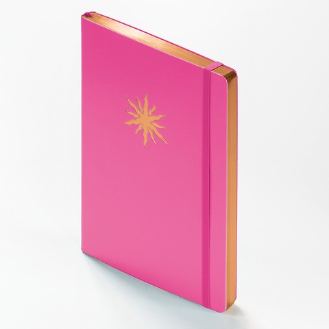 Notebook  (A5), with copper edge, Hardcover, 249 numbered pages (5 3/4 x 8 1/4 in)