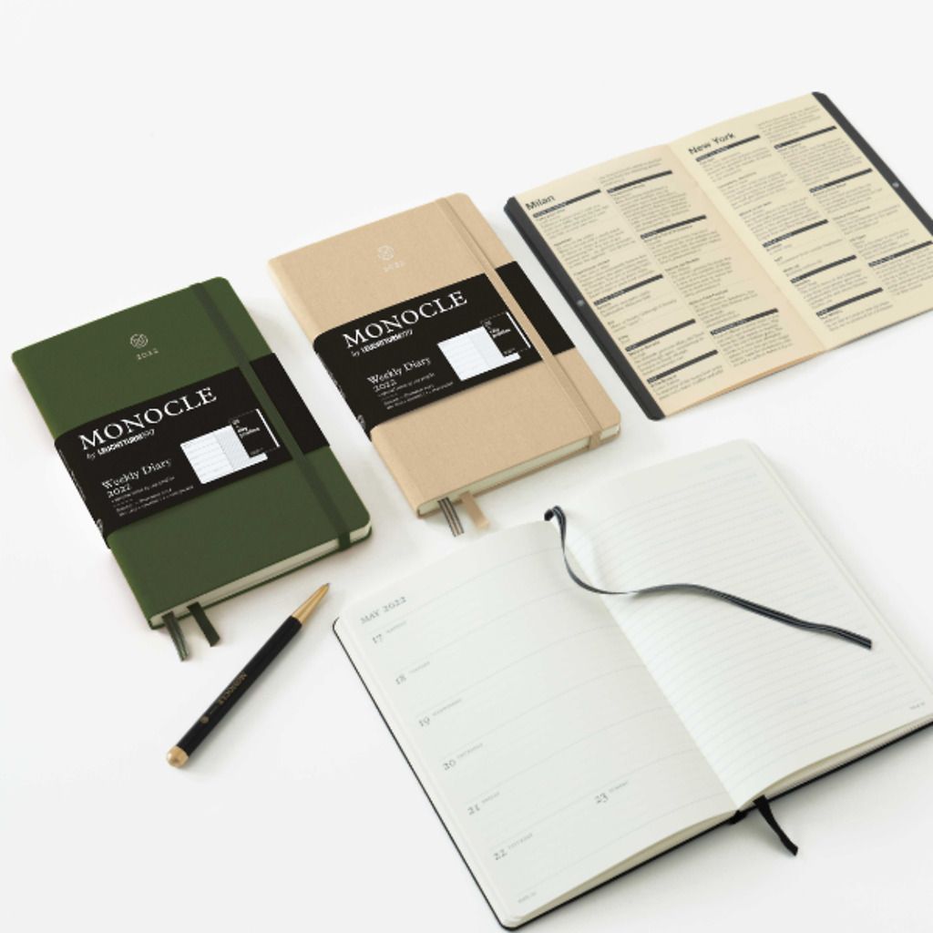 2021 Planner Organizer Agenda Journal Notebook Business Diary Notepad Gel Pen A5 