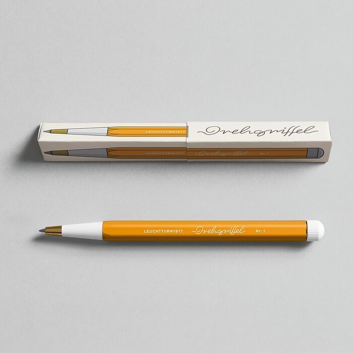 Drehgriffel Nr. 1, Rising Sun - Gel pen with black ink