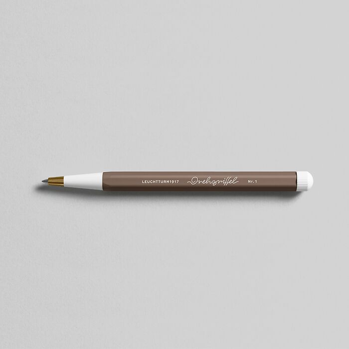 Drehgriffel Nr. 1, Warm Earth - Gel pen with black ink