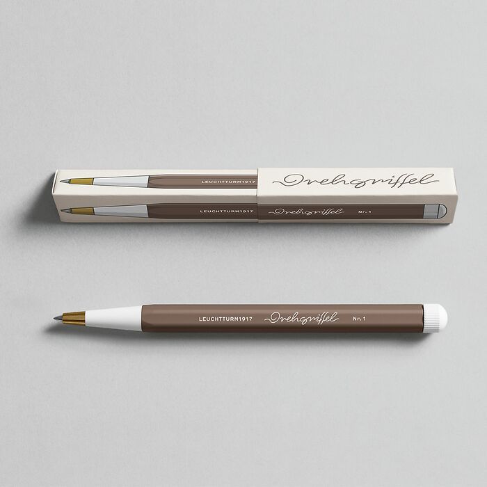 Drehgriffel Nr. 1, Warm Earth - Gel pen with black ink